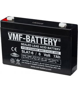 Kinderauto schuif accu VMF 6V 7Ah