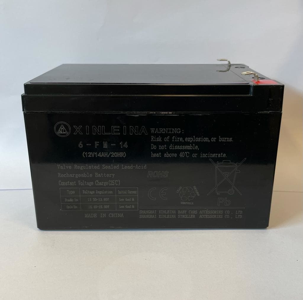 Kinderauto accu Xinleina 12V 14Ah