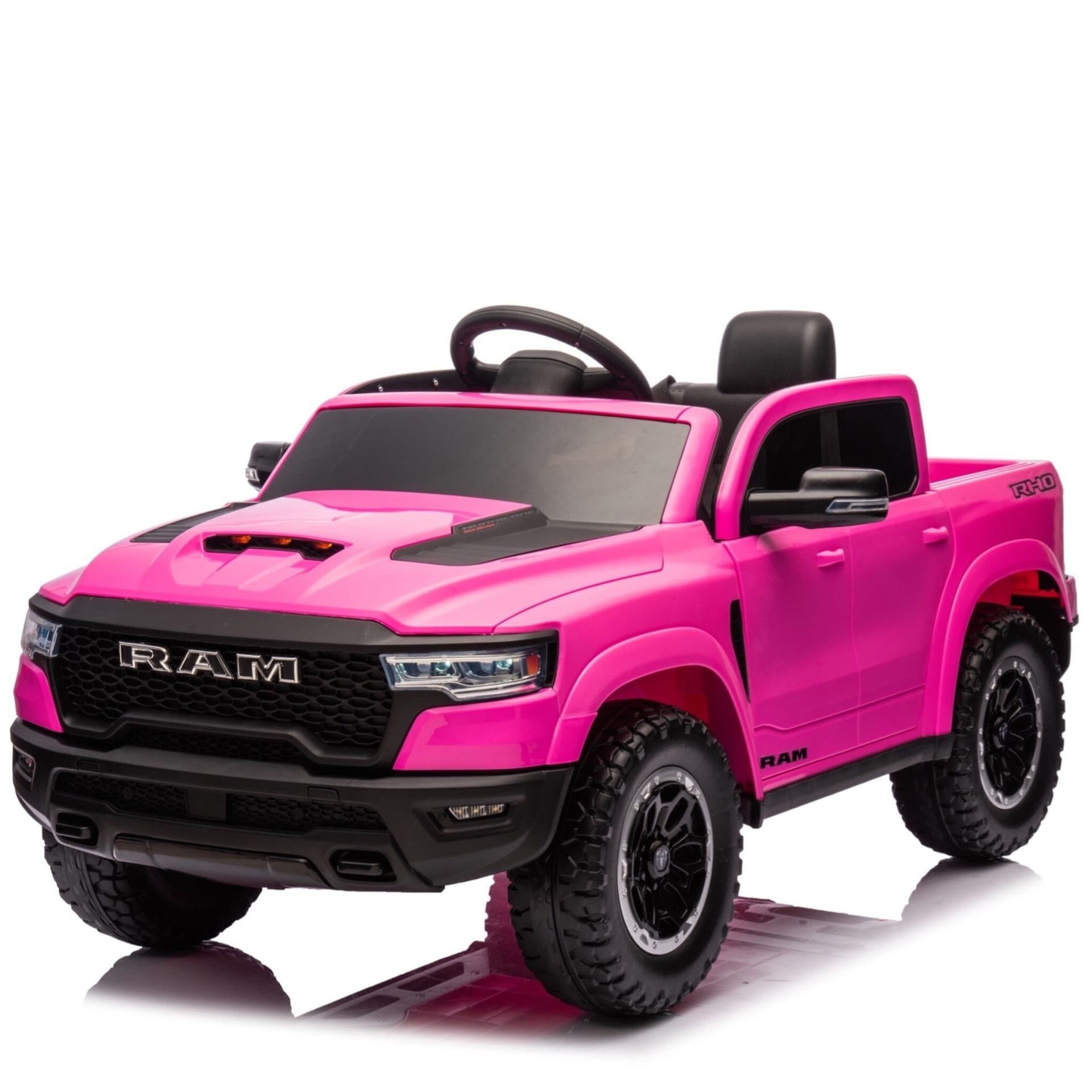 Dodge RAM 1500 12V Kinderauto Roze