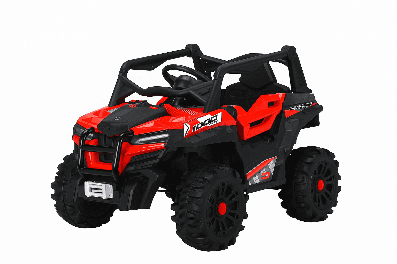 Buggy 12V Kinderauto Zwart