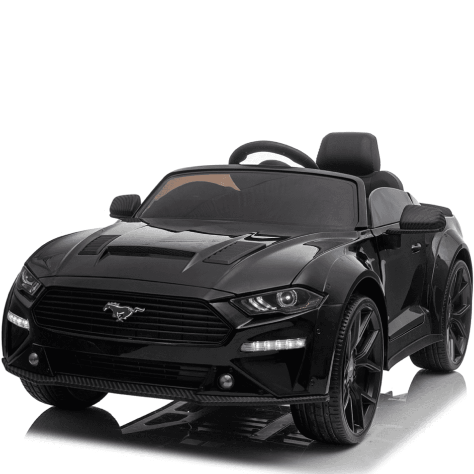 Ford Mustang GT-500 24 V Kinderauto Zwart