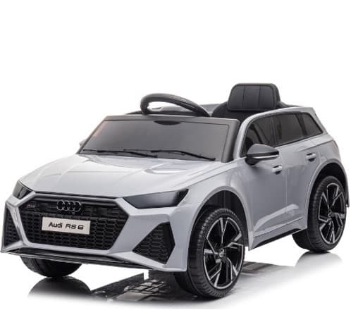 Audi RS6 12V Kinderauto Grijs