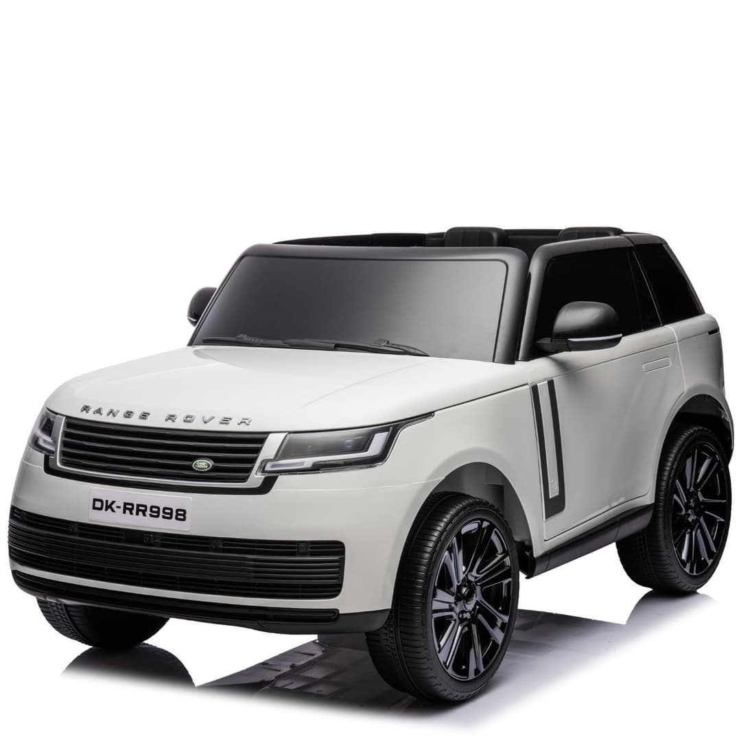 Range Rover 12V 2 Persoons Kinderauto Wit