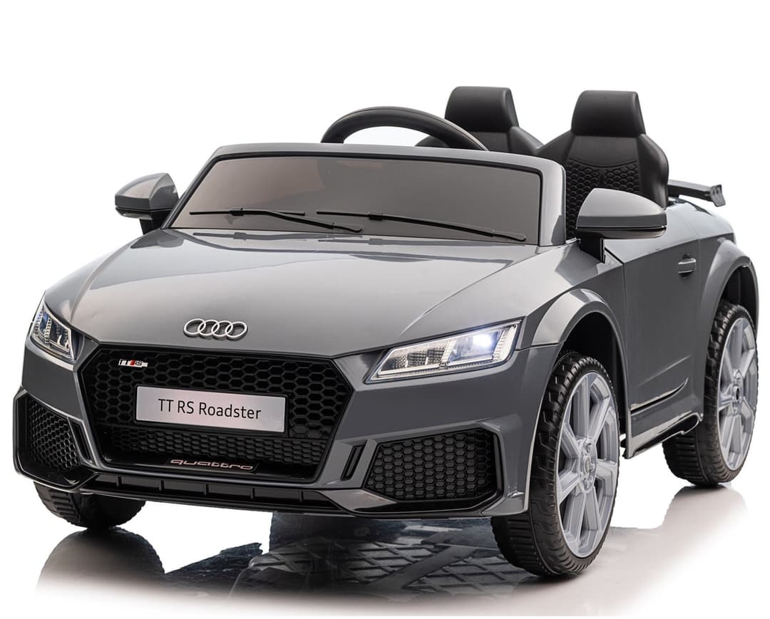 Audi TT RS 12V Kinderauto Grijs