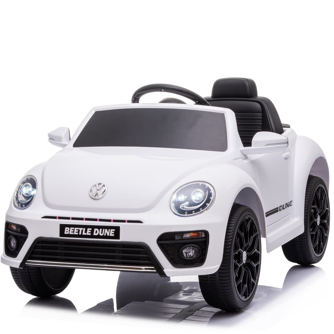 Volkswagen Dune Beetle 12V Kinderauto Wit