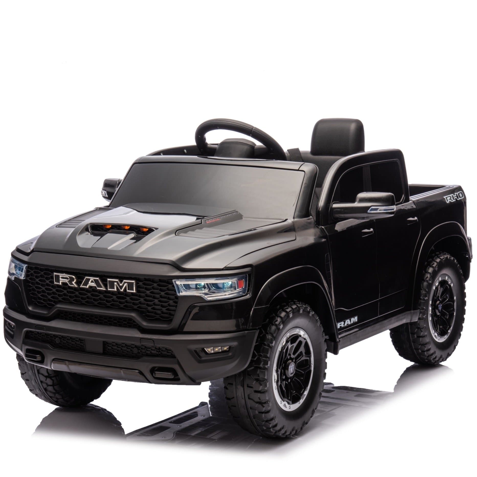 Dodge RAM 1500 12V Kinderauto Zwart
