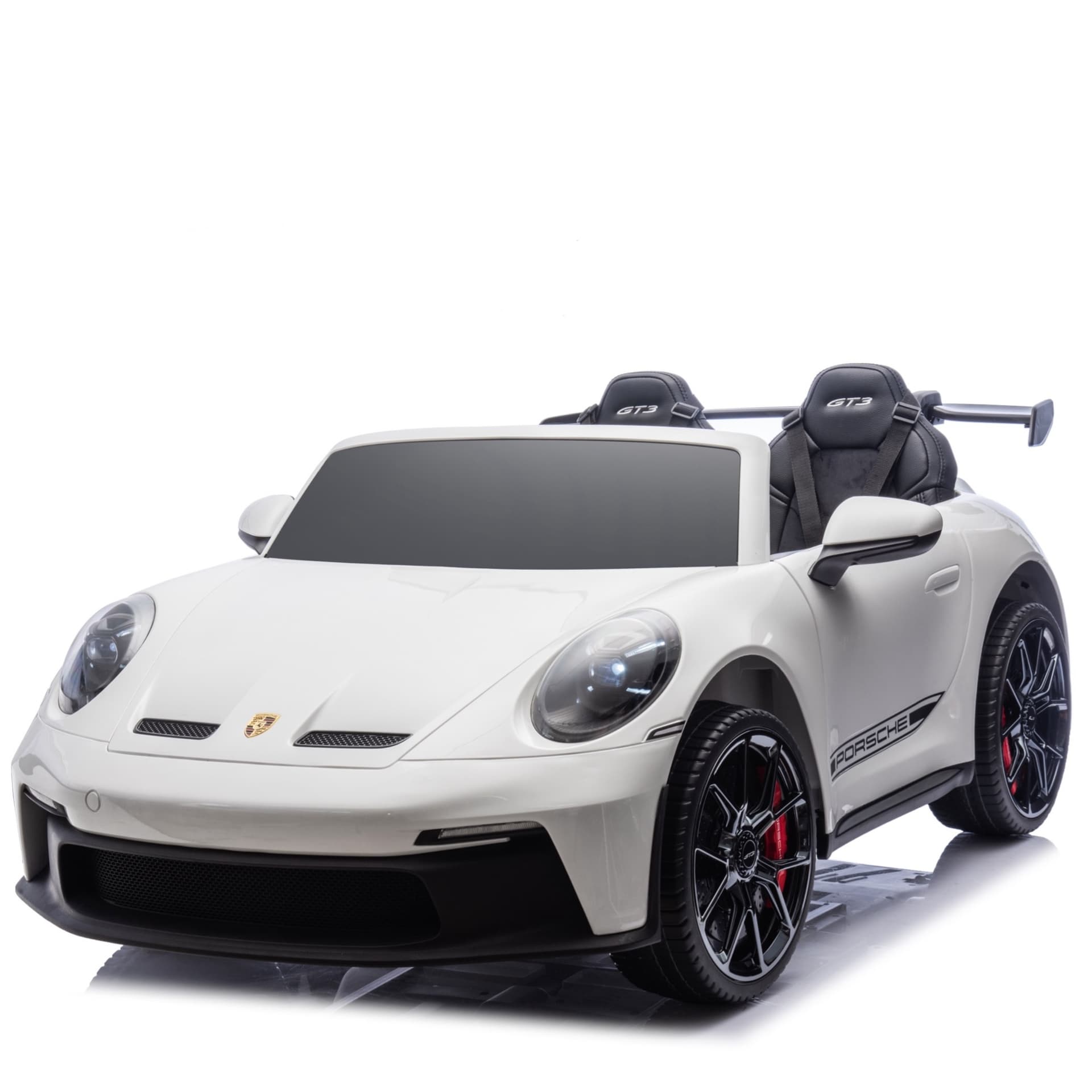 Porsche 911 GT3 24V 2-persoons kinderauto Wit