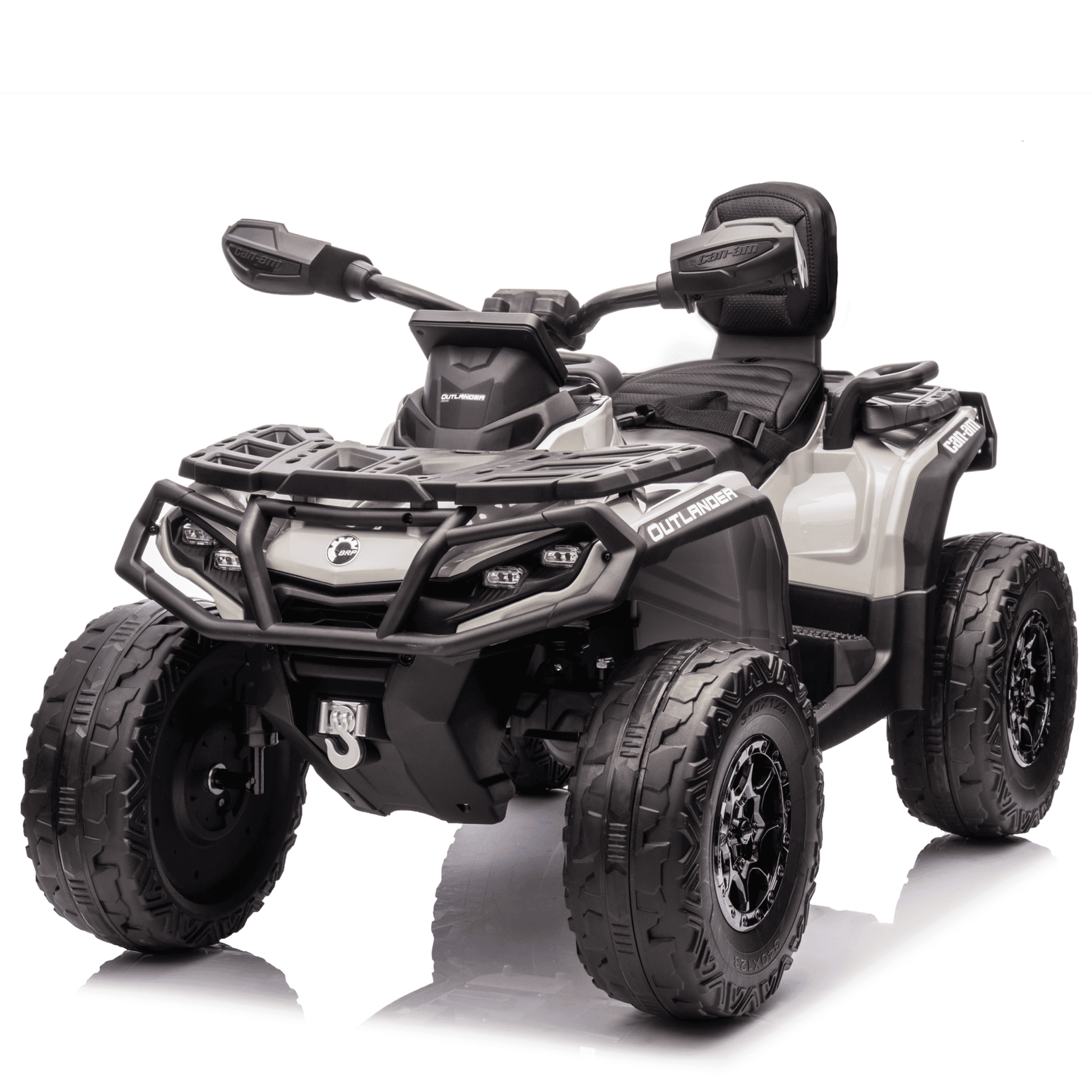 CAN-AM Outlander 24V Kinder Quad 2-Persoons Grijs