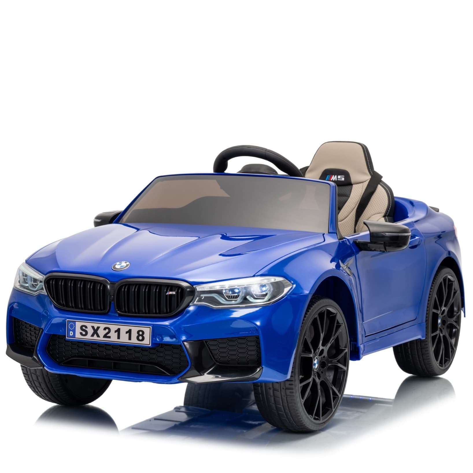 BMW M5 24V Kinderauto Blauw