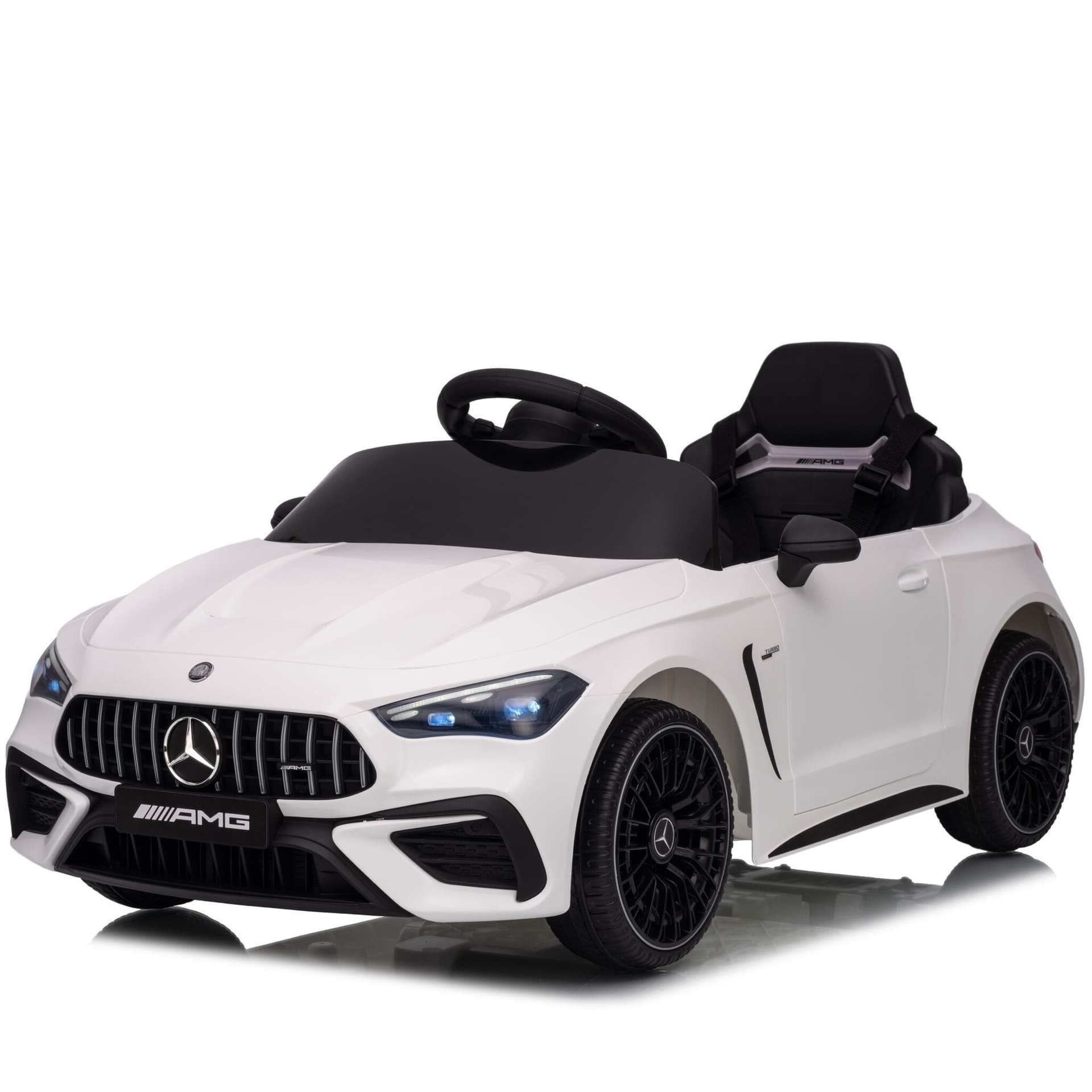 Mercedes CLE53 AMG 12V Kinderauto Wit